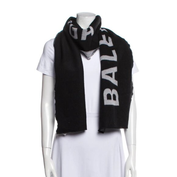 BALENCIAGA WOOL SCARF - Picture 1 of 15